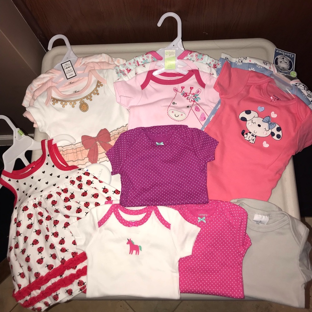 New baby girl lot